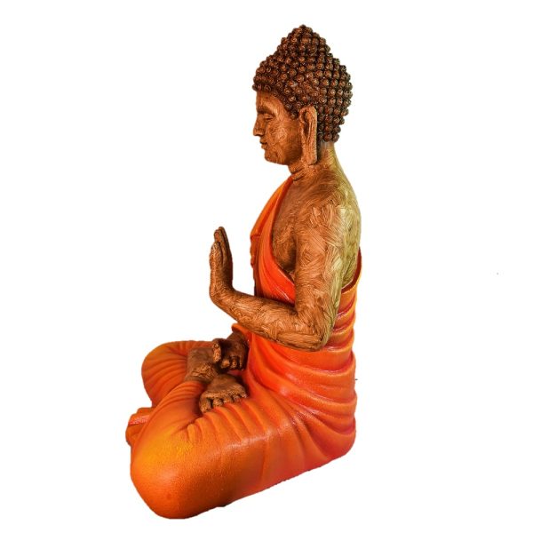 Poly Resin Buddha Statue - Image 7