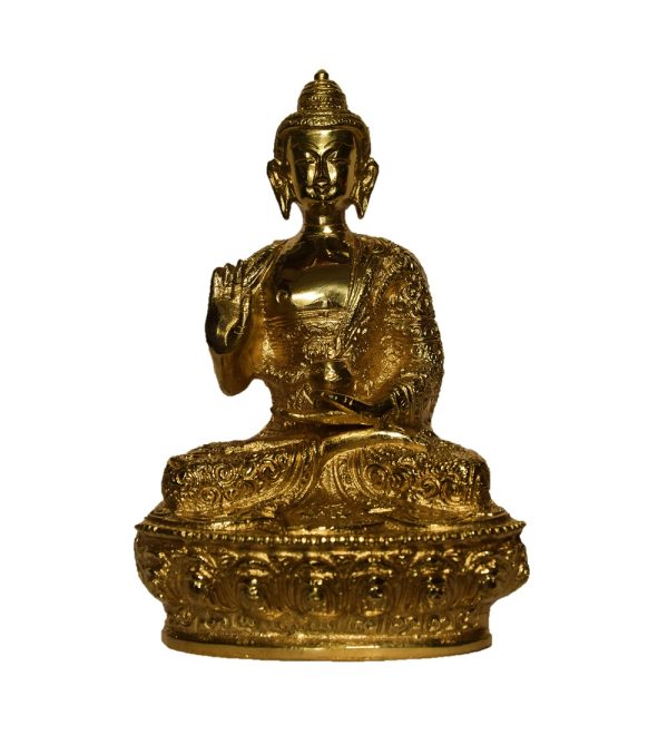 Brass Buddha Statue - Image 2