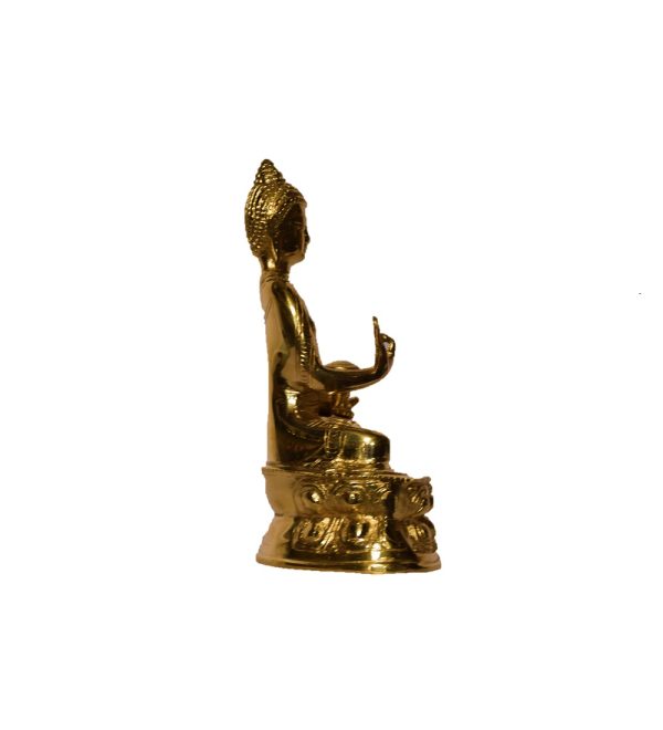 Brass Statue of Buddha - Image 2