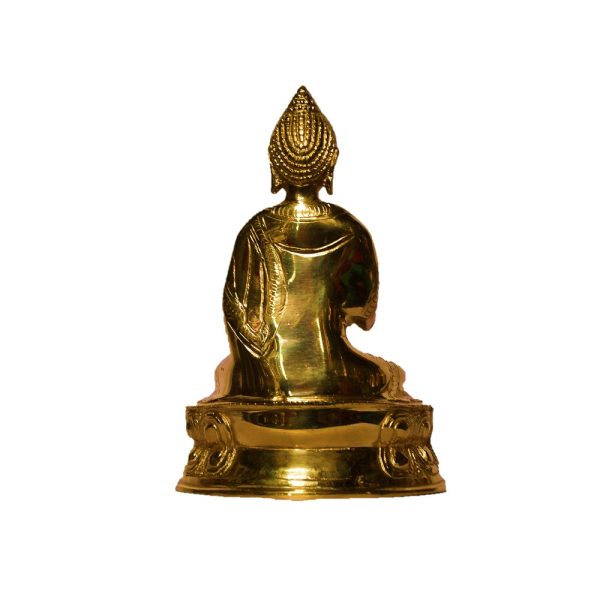 Brass Statue of Buddha - Image 3