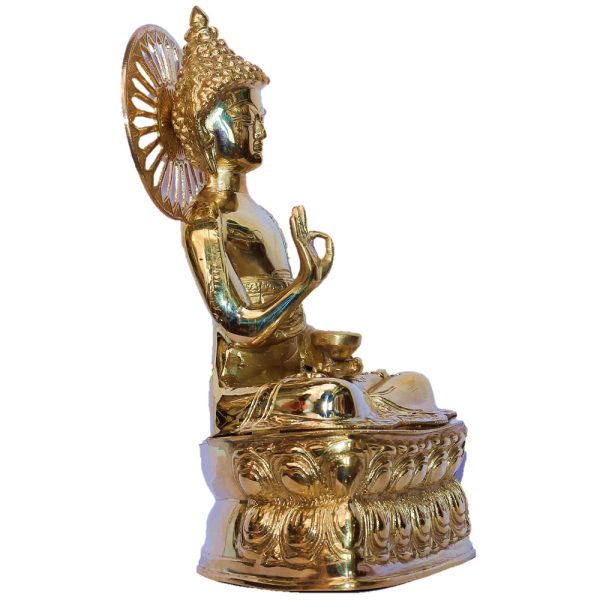 Brass Buddha Statue-38 cm - Image 2