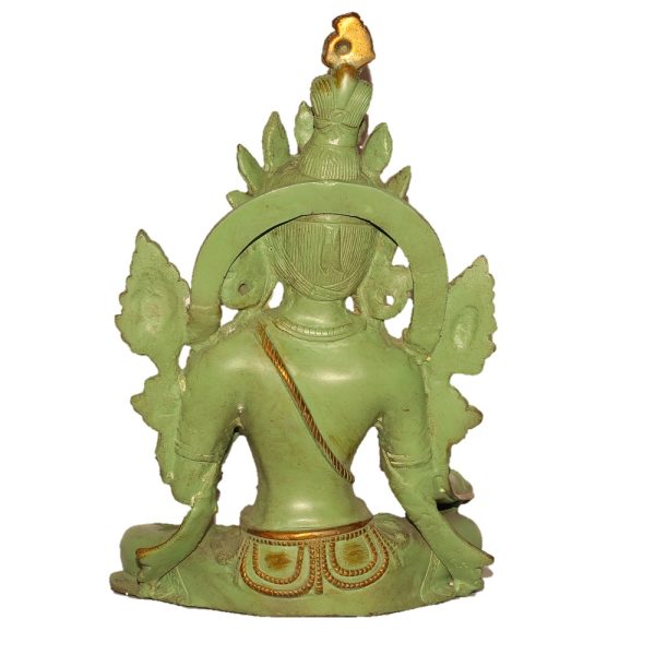 Antique Green Tara Buddha - Image 3