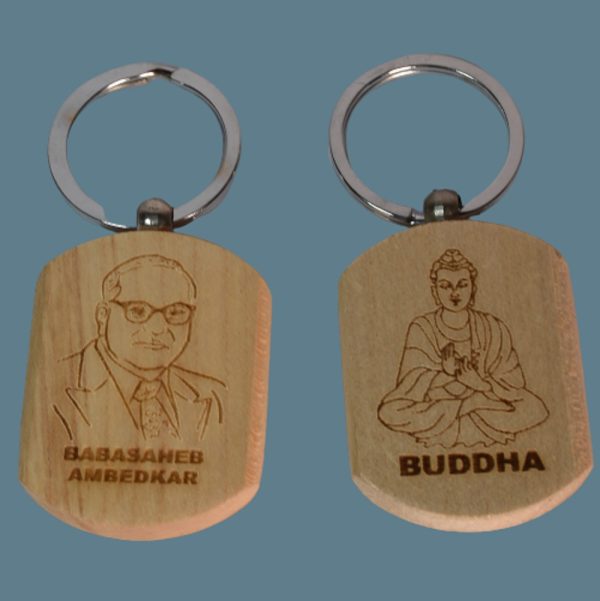 Dr.Ambedkar & Buddha key-chain 2 set - Image 2