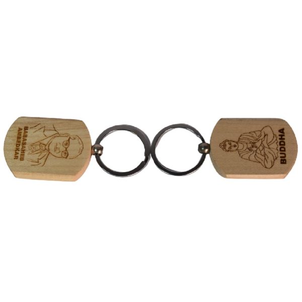 Dr.Ambedkar & Buddha key-chain 2 set - Image 3