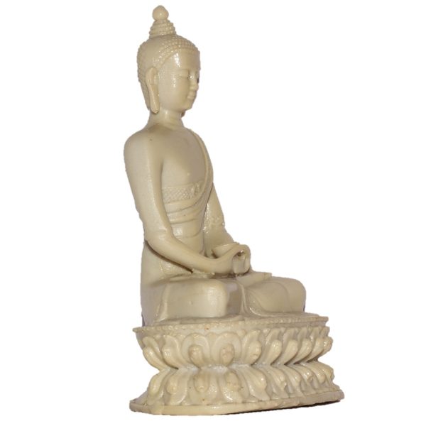 Poly resin Sitting Buddha - Image 2