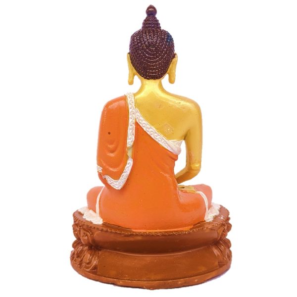 Poly resin Buddha Idol-14 cm - Image 5