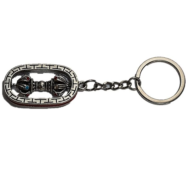 Eigth Spoke Tibetan Dorje Keychain - Image 2