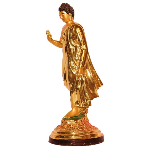 Nagaloka Walking Buddha-37 cm - Image 3