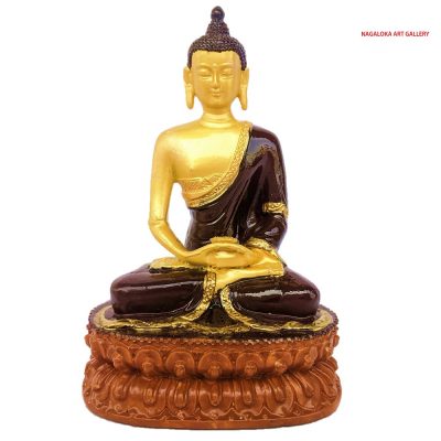 Poly resin Buddha Idol-14 cm