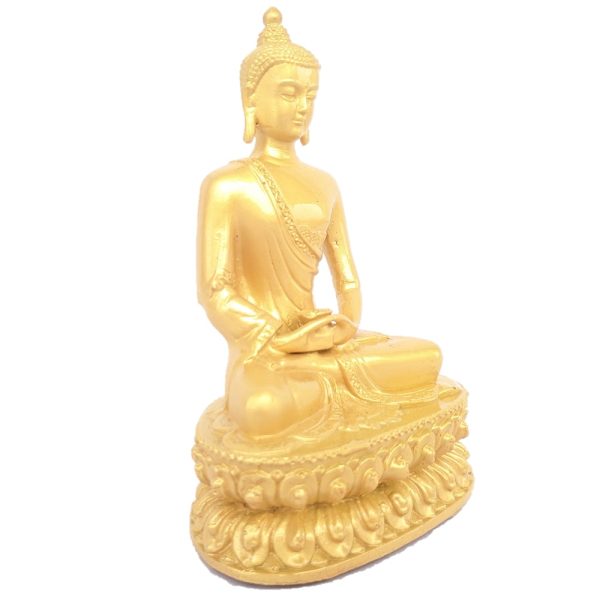 Poly resin Buddha Idol-14 cm - Image 4