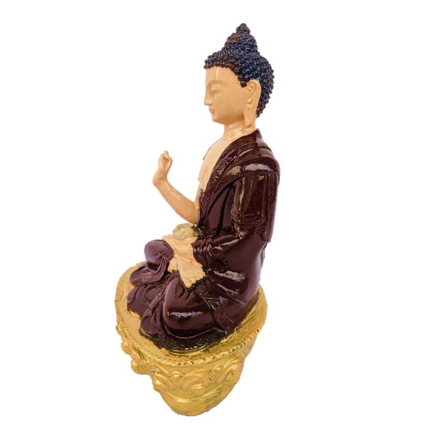 Blessing Buddha Decorative Showpiece-21cm - Image 3