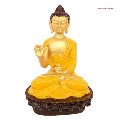 Blessing Buddha Decorative Showpiece -21cm