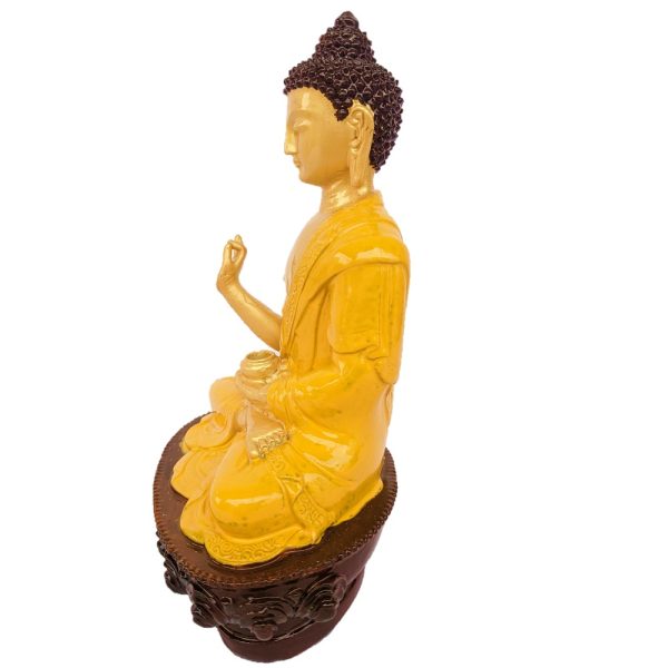 Blessing Buddha Decorative Showpiece -21cm - Image 4