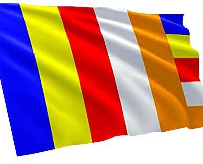 Panchsheel Flag Multi Colour (Pack of 3 Flags)