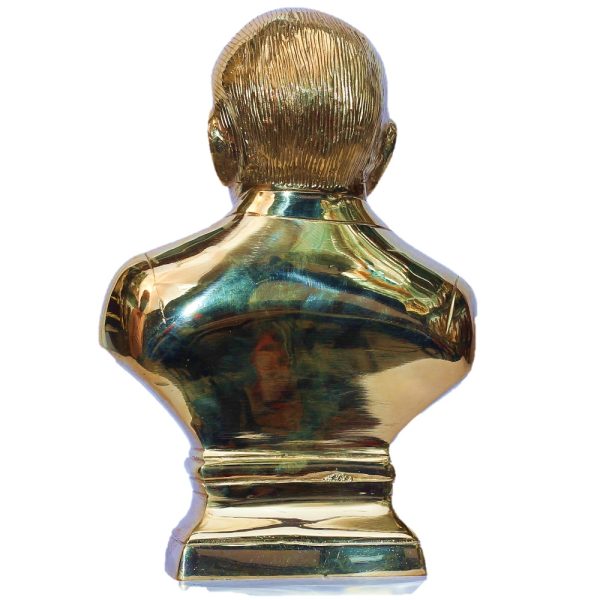 Brss Dr.B.R.Ambedkar Bust Sculpture- Gold-(25Cm) - Image 4