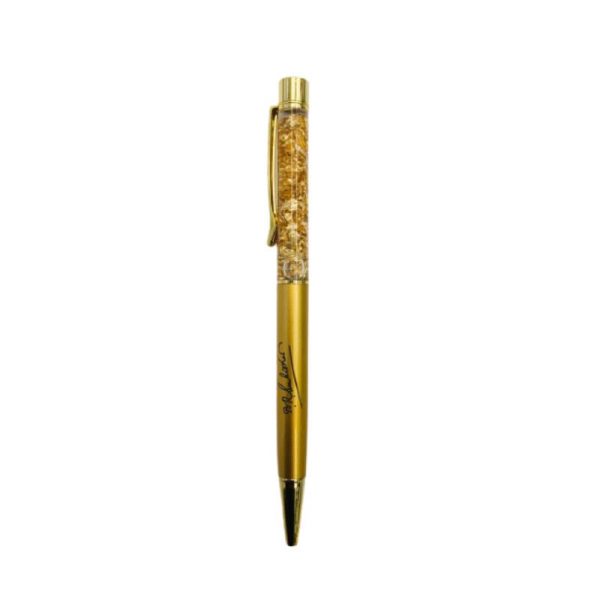 Diamond/Crystal Studded, Ambedkar Metal Ball Pen