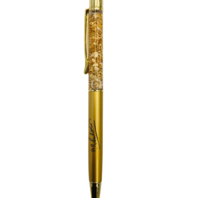 Diamond/Crystal Studded, Ambedkar Metal Ball Pen